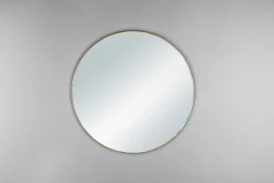 Mila - Miroir - Doré - Diamètre 50cm