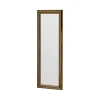 Miroir Adrastea, Verre miroité, Objet d'ameublement mural, Décoration avec miroir, 40x3h105 cm, Or