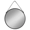 Miroir avec Cadre Trapani, Argent, Métal, 2x60x60 cm, Seven Design