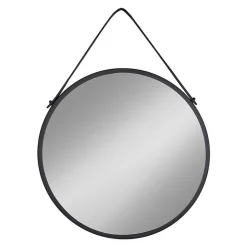 Miroir avec Cadre Trapani, Argent, Métal, 2x60x60 cm, Seven Design