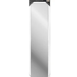 Miroir de porte rectangulaire blanc 30 x 120cm Dada Art