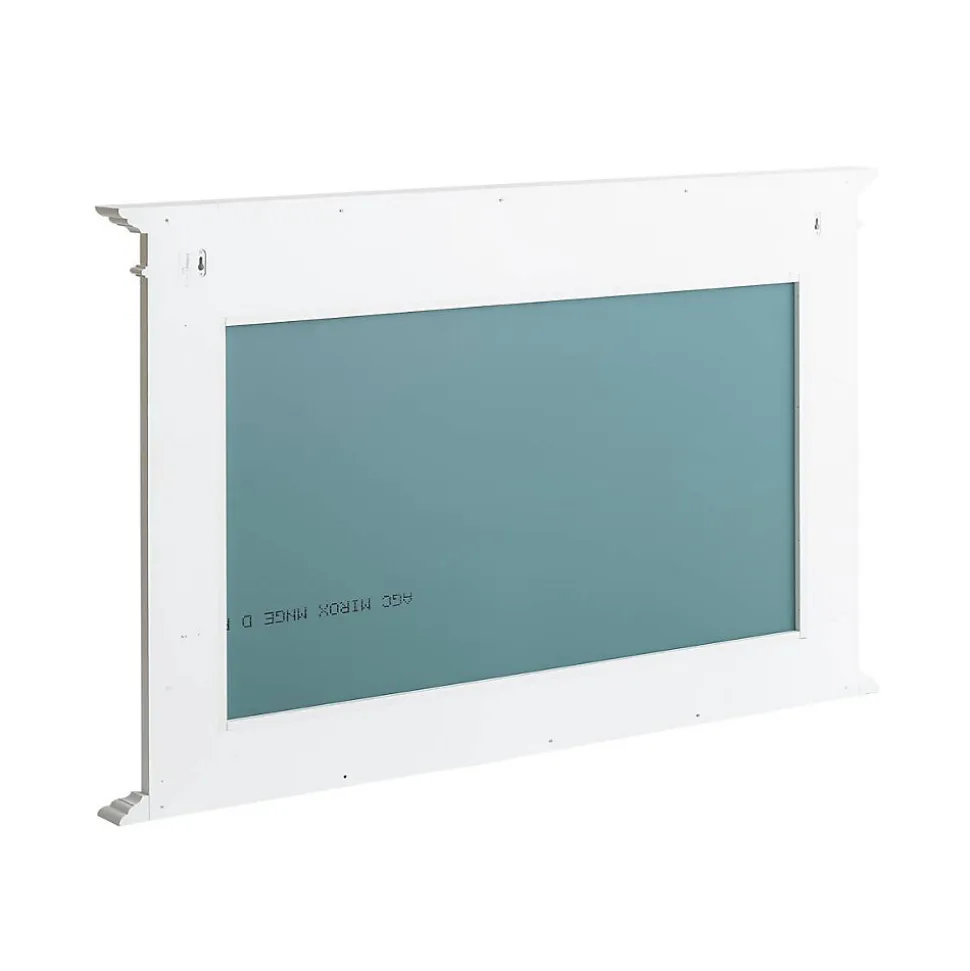 Miroir en bois de pin blanc Manel