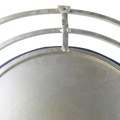 Miroir en métal ovale à suspendre