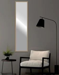 Miroir Erina chêne l.30 x H.120 cm Dada Art