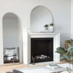 Miroir Hubba 51x157 cm - Laiton - Type: Miroir