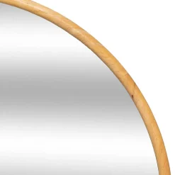 Miroir Kim marron D75cm - Atmosphera