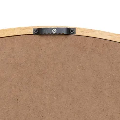 Miroir Kim marron D75cm - Atmosphera