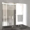 Miroir MIRCOLINE - 140x105cm - Sans applique