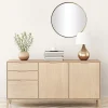 Miroir métal doré Matis Norasia ⌀60cm