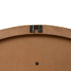 Miroir mural Anaya beige D78cm - Atmosphera