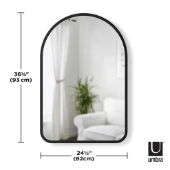 Miroir mural cintré 86x91 cm Hub