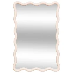 Miroir mural effet vague sur les bords JUDY