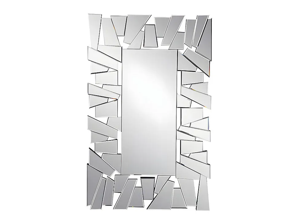 Miroir mural en inox - L. 120 x H. 76 cm - UYUNI