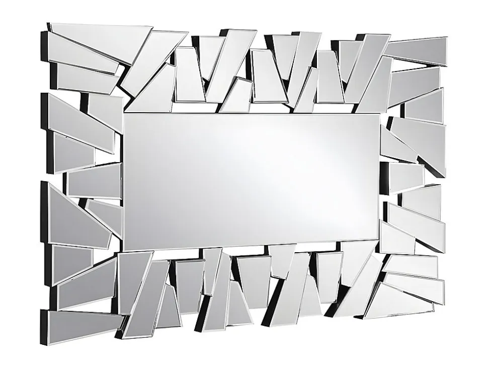 Miroir mural en inox - L. 120 x H. 76 cm - UYUNI