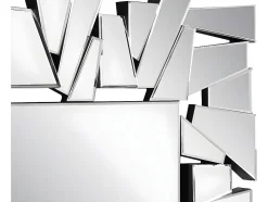 Miroir mural en inox - L. 120 x H. 76 cm - UYUNI