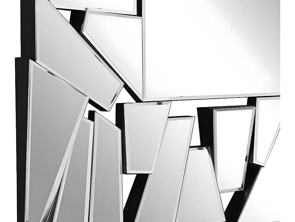 Miroir mural en inox - L. 120 x H. 76 cm - UYUNI
