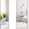 Miroir Mural Haute Définition avec Membrane Antidéflagrante Miroir Pleine Longueur Suspendu