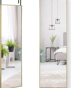 Miroir Mural Haute Définition avec Membrane Antidéflagrante Miroir Pleine Longueur Suspendu