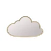 Miroir nuage doré 45x26cm, Dalmao