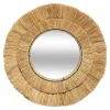 Miroir raphia Safari diamètre 57cm