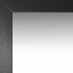 Miroir rectangle Erina Dada Art l.40 x H.60 cm noir mat