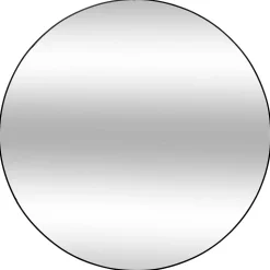 Miroir rond Alice métal noir Ø.110cm Atmosphera Créateur D'Intérieur