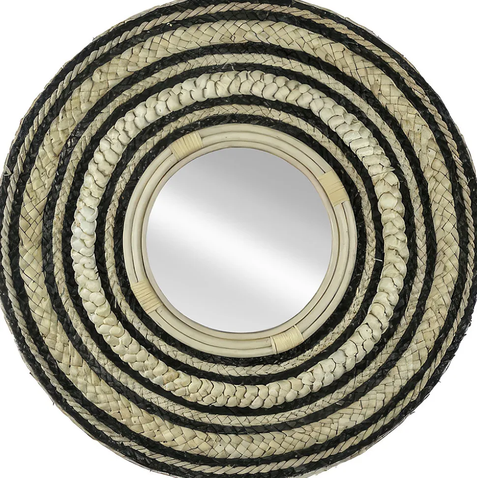 Miroir rond corde Dada Art Ø52 cm noir