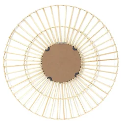 Miroir Rond en rotin - Diam 75 cm