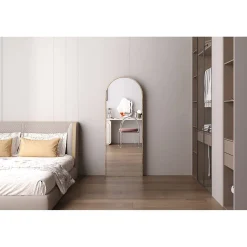 Miroir ROSALIA 60x160 cm Finition chene vieilli Grand miroir sur pied Charme rustique
