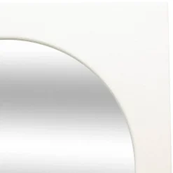 Miroir Sohane blanc 91x66cm - Atmosphera