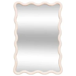 Miroir vague Judy beige 60x38cm - Atmosphera