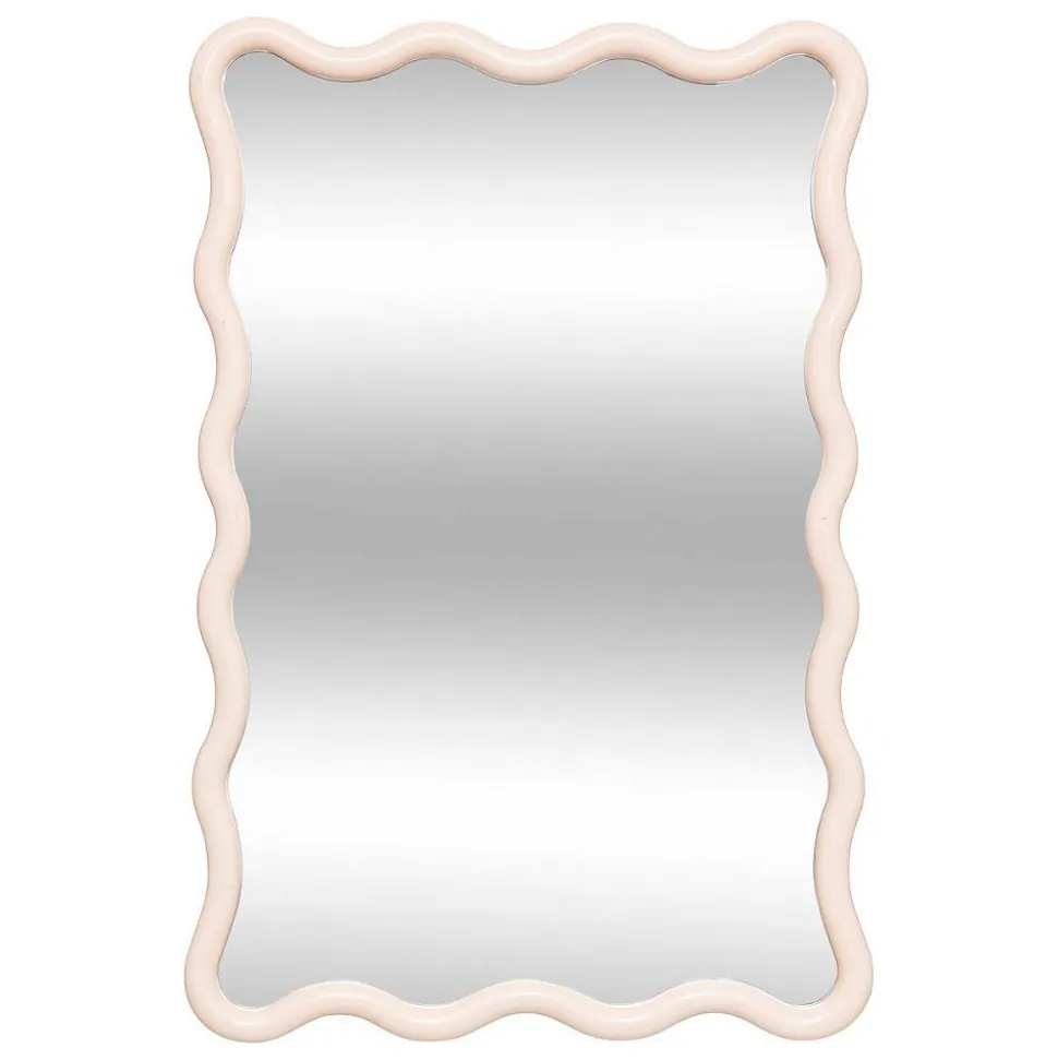 Miroir vague Judy beige 60x38cm - Atmosphera