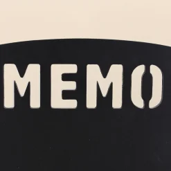 Mémo board ardoise contour bois 53x35cm