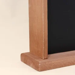 Mémo board ardoise contour bois 53x35cm