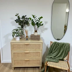 Monstera artificiel variegata toucher naturel 35cm
