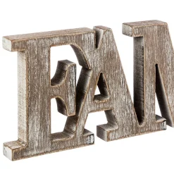 Mot à poser - pin et bois - 59 - 5x11 - 7 cm - Marron- Atmosphera