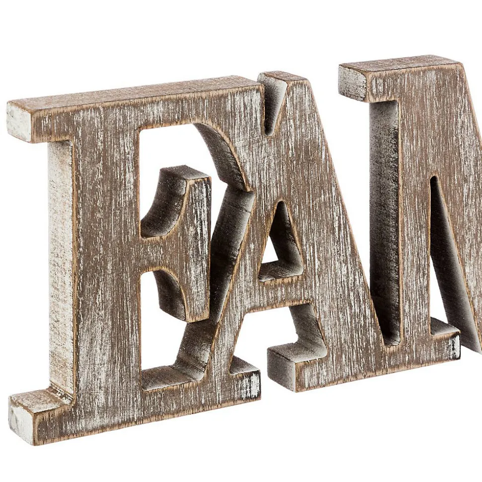 Mot à poser - pin et bois - 59 - 5x11 - 7 cm - Marron- Atmosphera