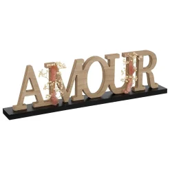 Mot à poser en bois H13,5cm - Atmosphera