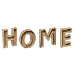 Mot à poser Home - bois H26 cm - Atmosphera