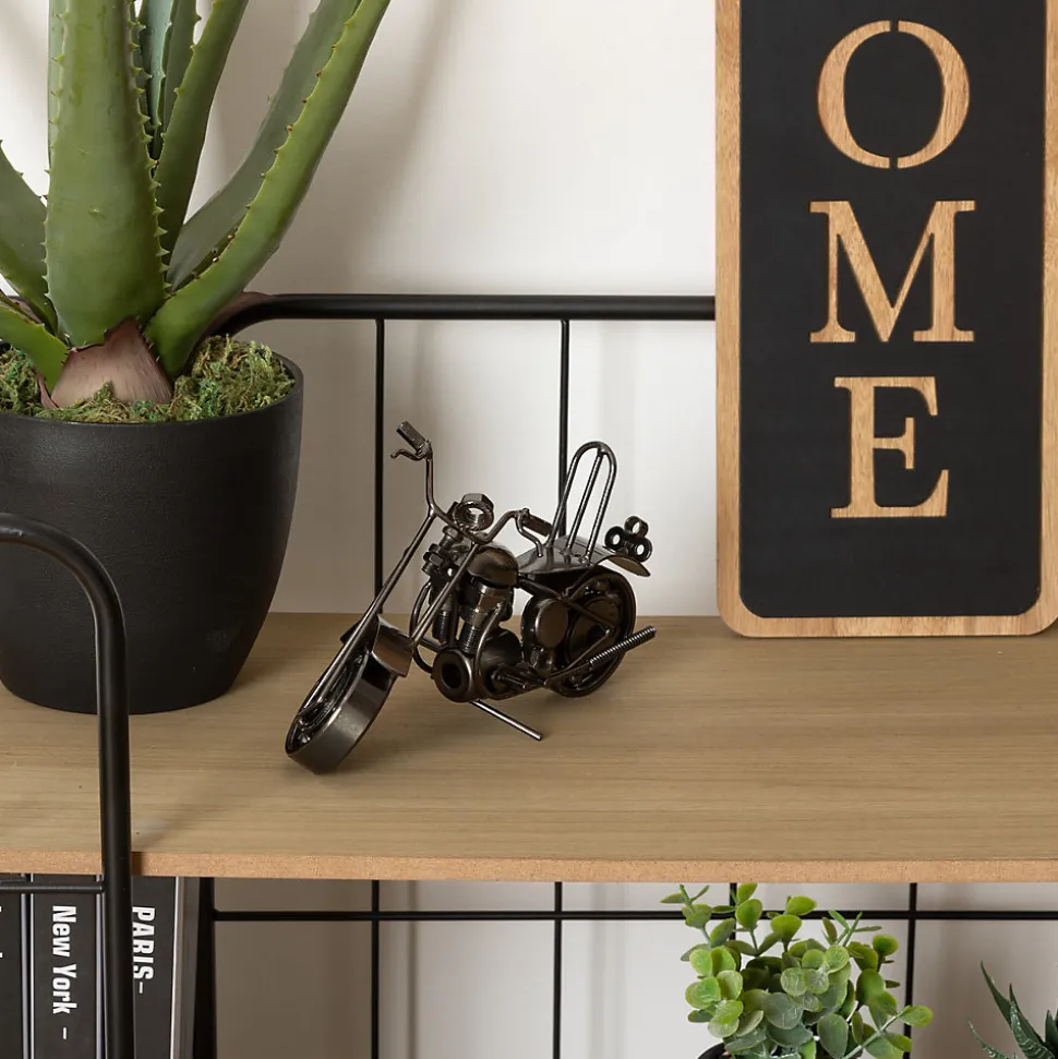 Moto déco Imran l.20cm métal - Atmosphera