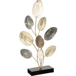 Objet déco Feuilles - métal - argent & doré H53 cm - Atmosphera