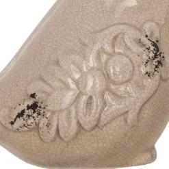 Oiseau Garden - céramique - 9 - 5x7 cm - Beige- Atmosphera
