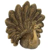 Oiseau Wild Romance H.27cm résine doré - Atmosphera