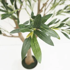 Olivier artificiel pot blanc 180cm