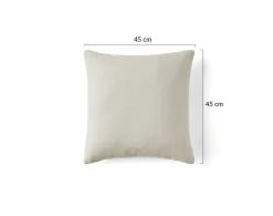 Onyx - coussin - en tissu - 45x45 cm - Lisa Design