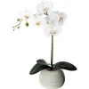 Orchidée artificielle - pot en ciment - H53 cm - Atmosphera