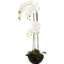 Orchidée artificielle - pot céramique H115 cm - Atmosphera