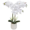 Orchidée artificielle Riva H60cm blanc - Atmosphera