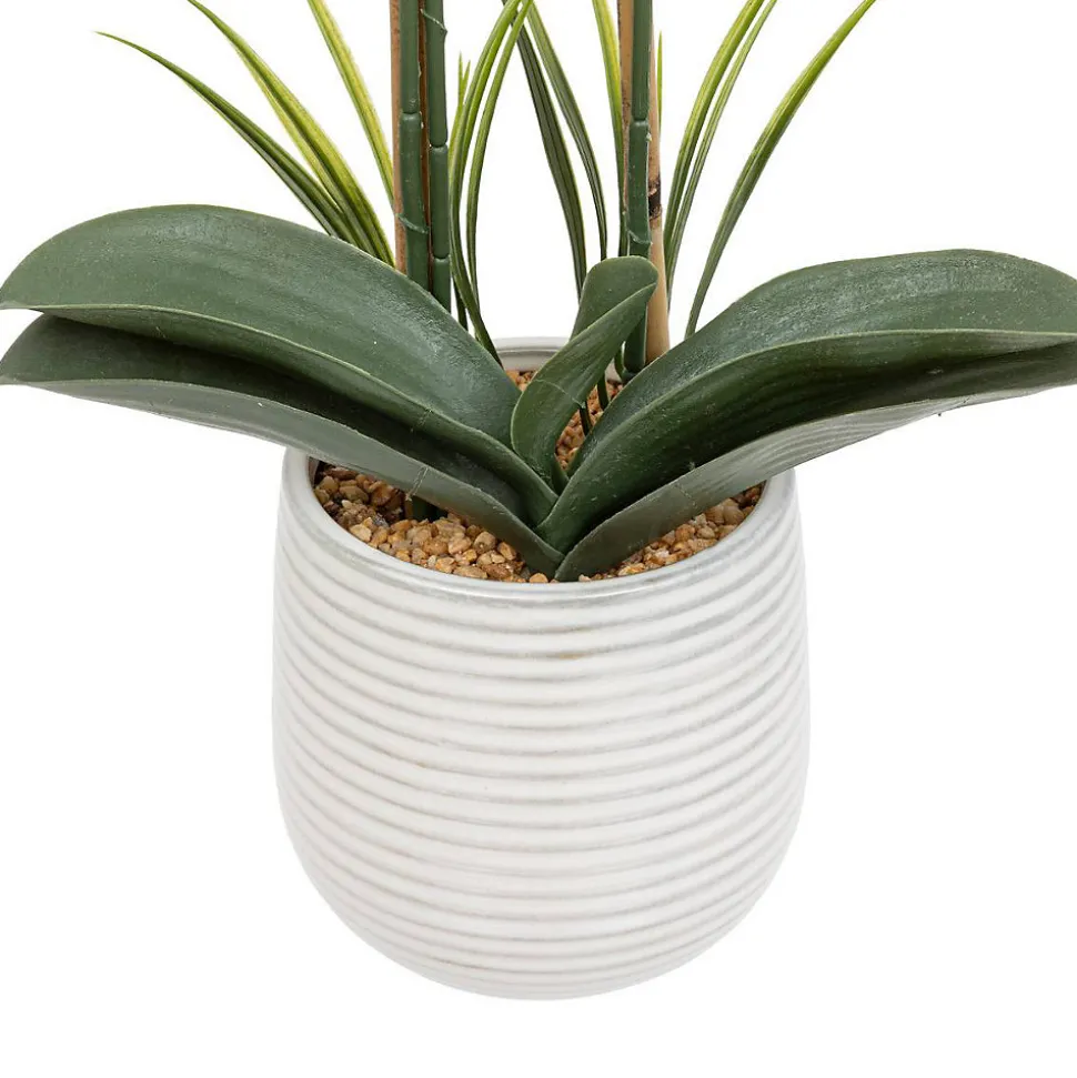 Orchidée artificielle Riva H60cm blanc - Atmosphera