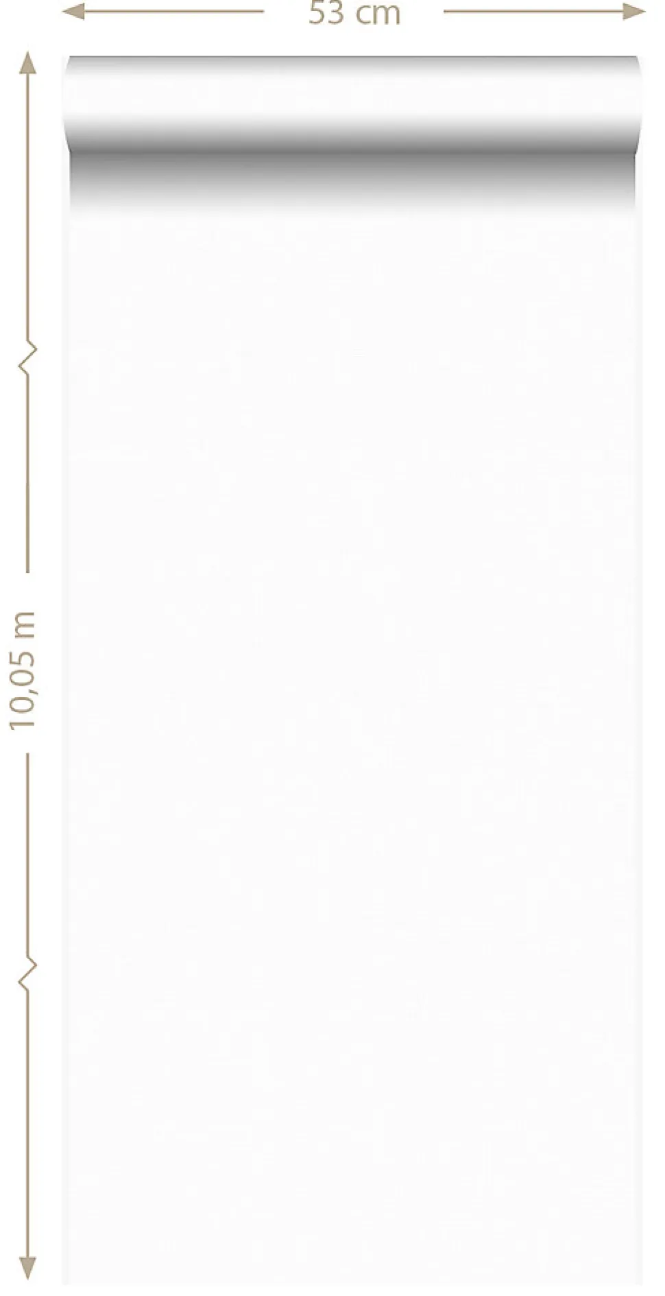 Origin Wallcoverings papier peint effet tricot blanc mat - 53 cm x 10.05 m - 347481